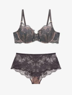 All Day Lace T-Shirt Bra + Cheeky Set