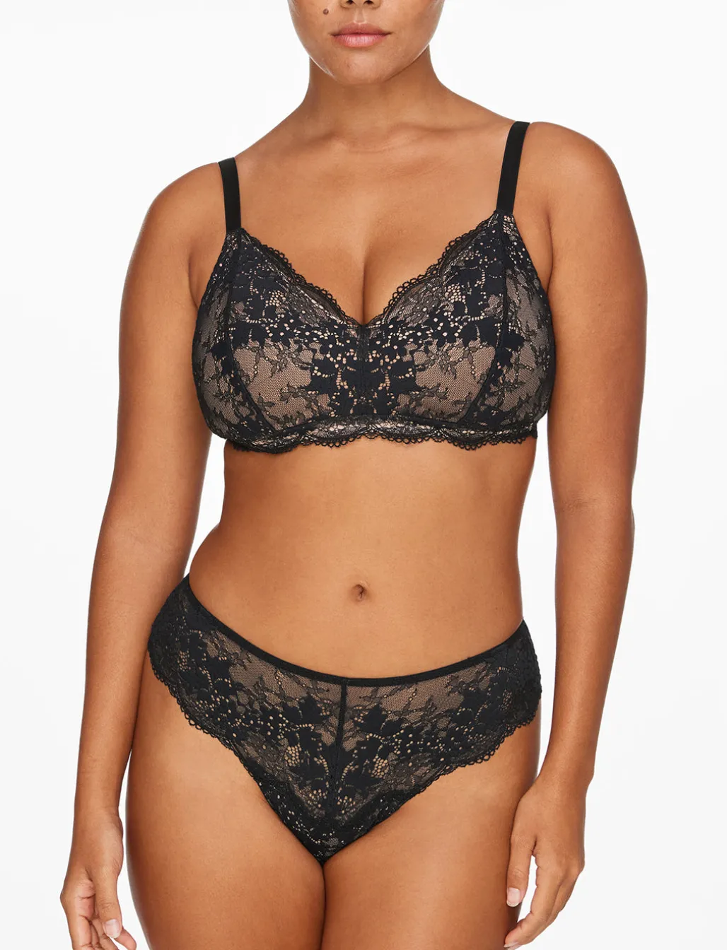 All Day Lace Wireless Bra