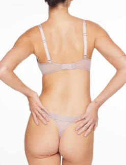 Bare Mesh Plunge Bra