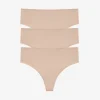 24/7® Classic High Waist Thong 3 Pack Box