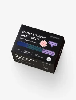 24/7® Classic High Waist Thong 3 Pack Box