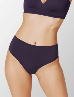 24/7® Classic High Waist Thong 3 Pack Box