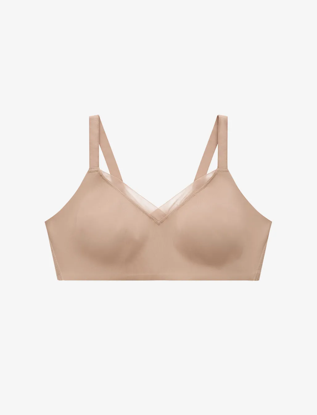 24/7® Classic Wireless Crossover Minimizer Bra