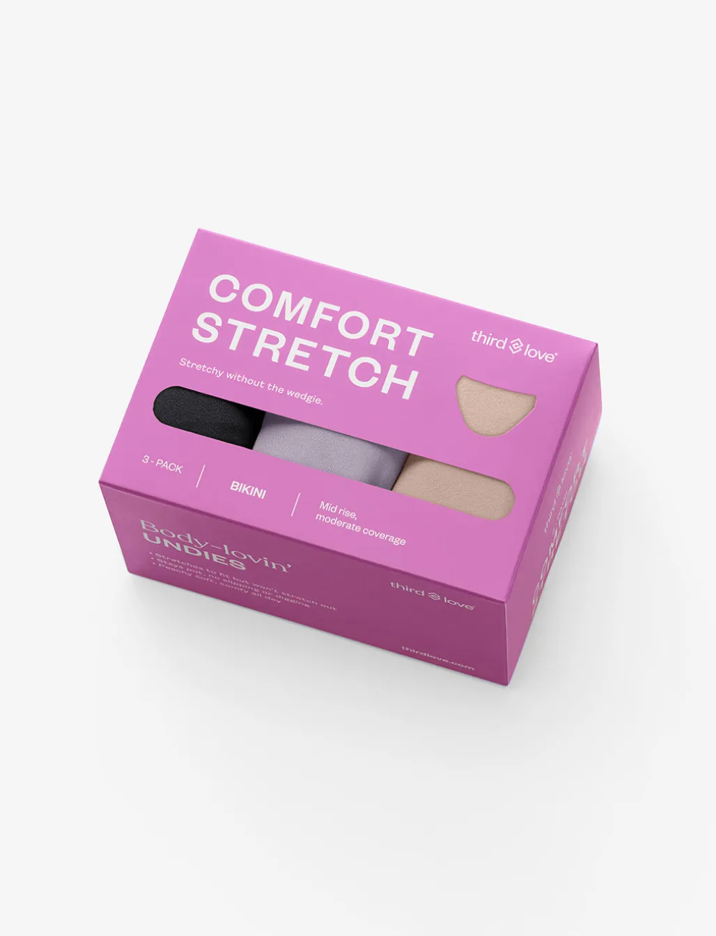 ComfortStretch Bikini 3 Pack Box