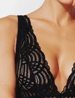 Deco Lace Unlined Bodysuit