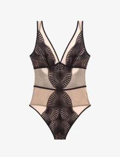 Fleur Lace Unlined Bodysuit