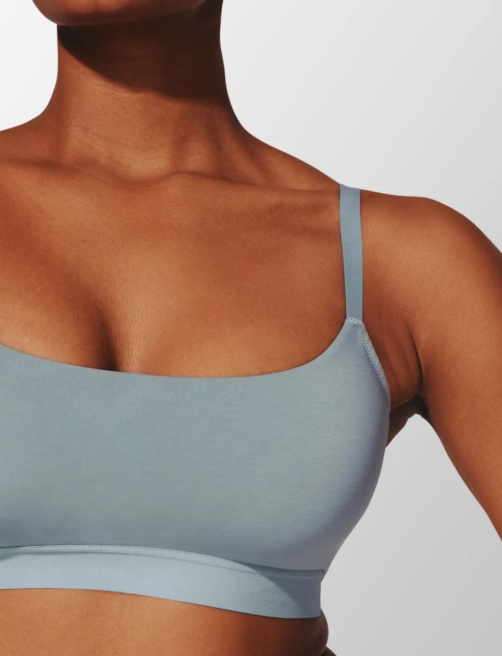 Organic Cloud Cotton Scoop Bralette