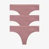 Organic Cloud Cotton Thong 3 Pack Box