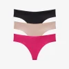 Zero Edge™ No-Show Thong - 3 Pack